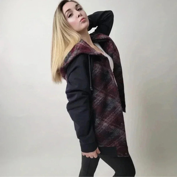 Armani Exchange Wool Plaid Bomber Jacket - Picture 10 of 12